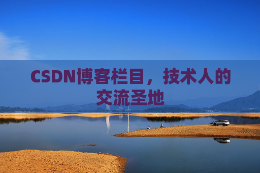 CSDN博客栏目，技术人的交流圣地